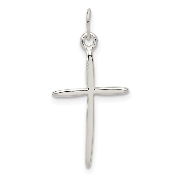 Kazi Luxury Sterling Silver Passion Cross Charm - Picture 1 of 4